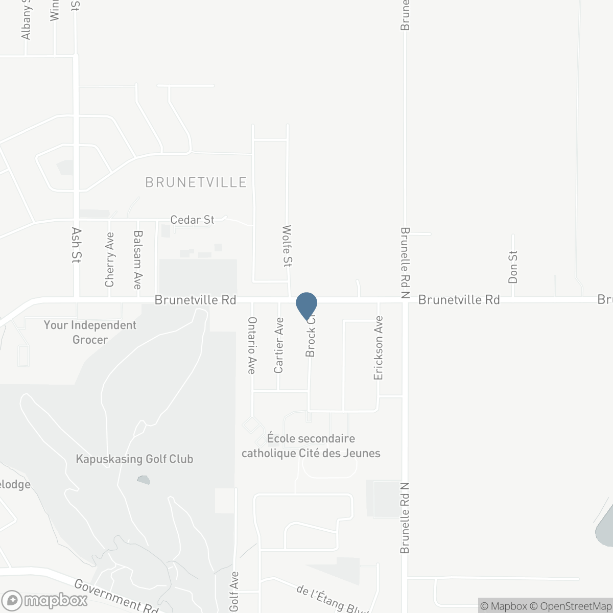 117 BRUNETVILLE ROAD, Kapuskasing, Ontario P5N 2G6